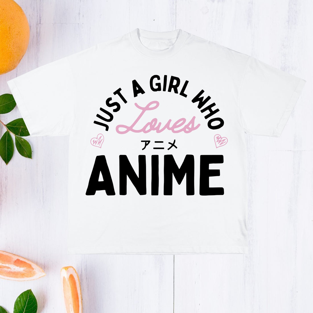 Just A Girl Who Loves Anime T-Shirt. UNISEX
