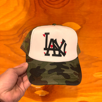 LA X NY Trucker Hat