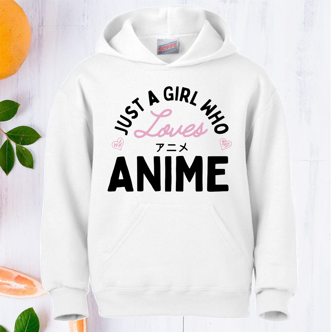 Just A Girl Who Loves Anime Hoodie. UNISEX