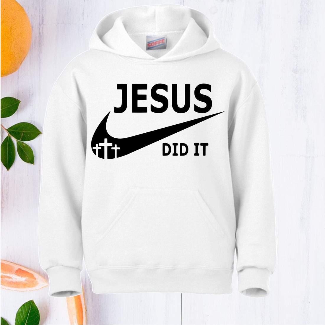 Jesus Did It Hoodie. UNISEX