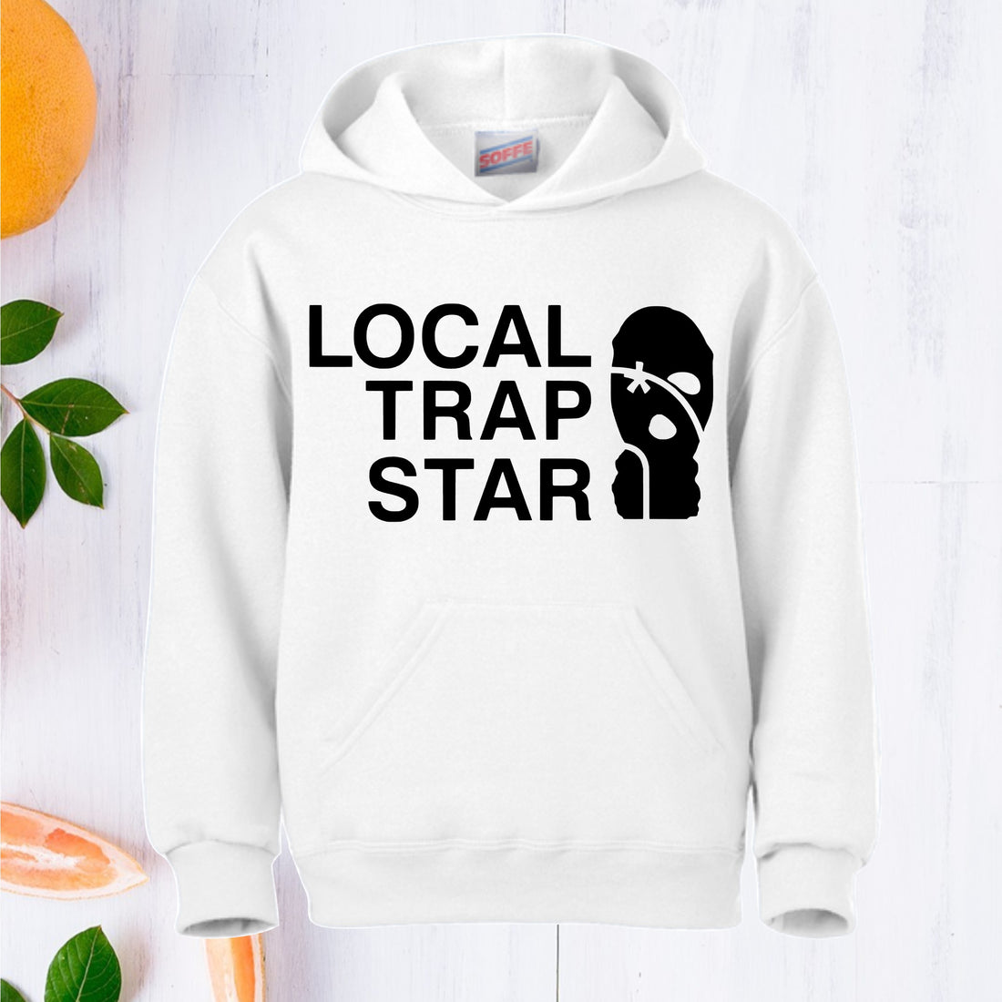 Local Trap Star Hoodie. UNISEX
