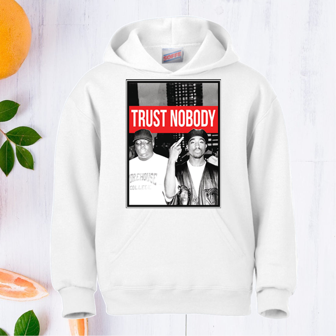 Trust No One 2Pac Hoodie. UNISEX