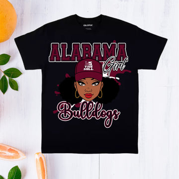 Alabama Girl Bulldogs A&M T-Shirt's. Alabama A&M University