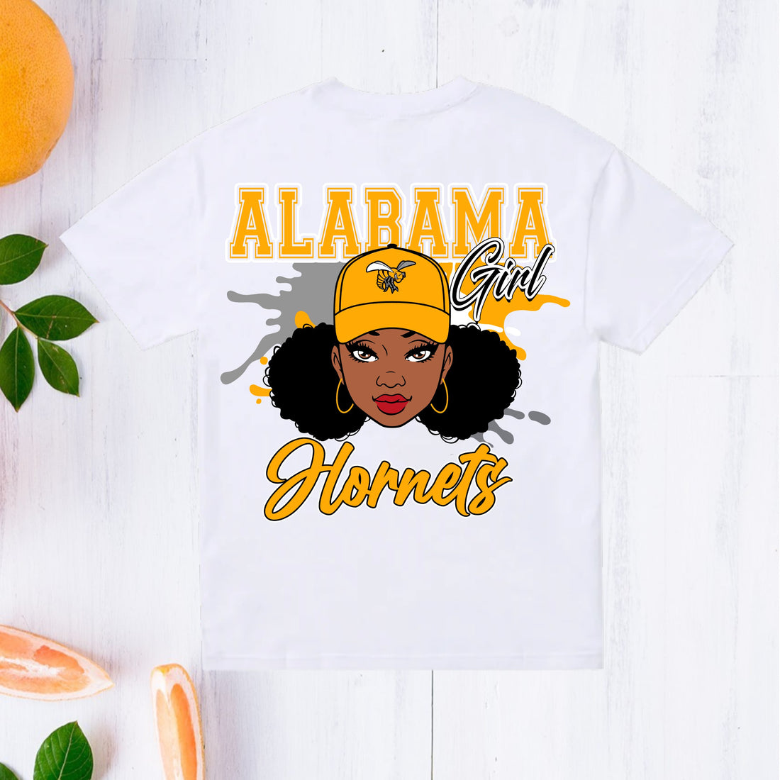 Alabama Girl Hornet ASU T-Shirt. Alabama state university