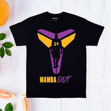 Mamba Out Kobe Bryant T-Shirt. UNISEX