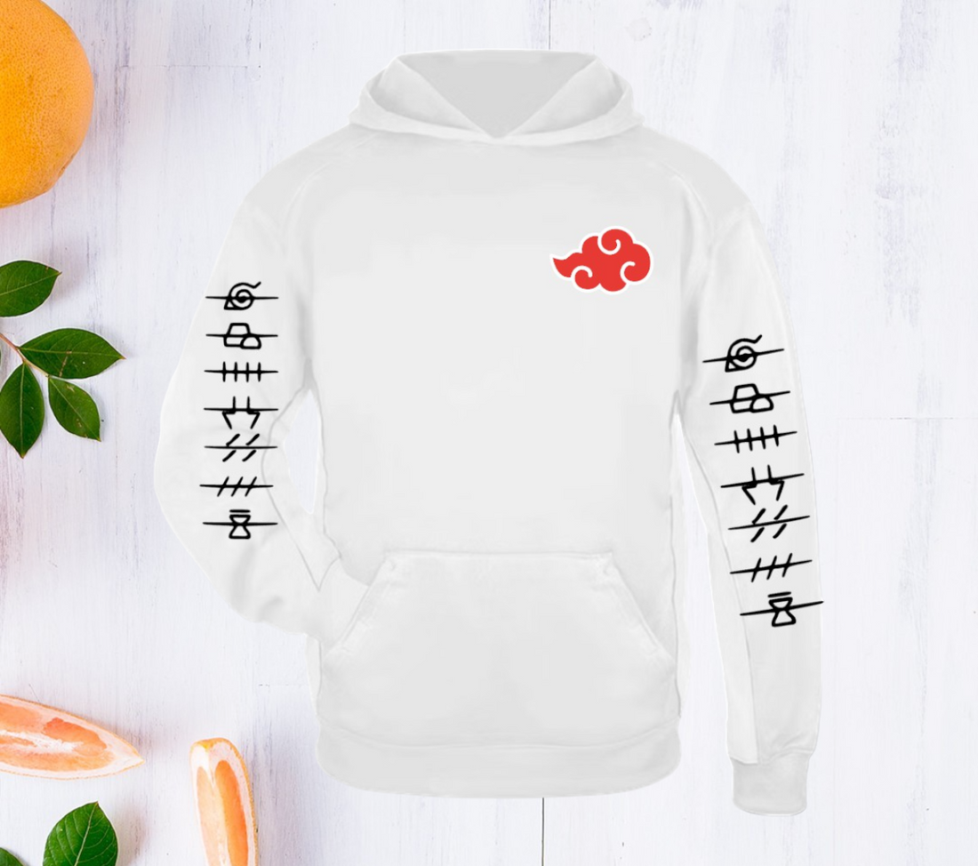 Naruto Akatsuki Cloud Hoodie. UNISEX