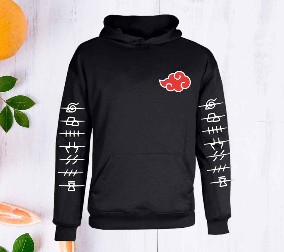 Naruto Akatsuki Cloud Hoodie. UNISEX