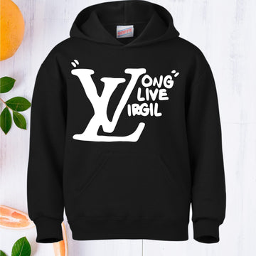 Long Live Virgil Hoodie. UNISEX