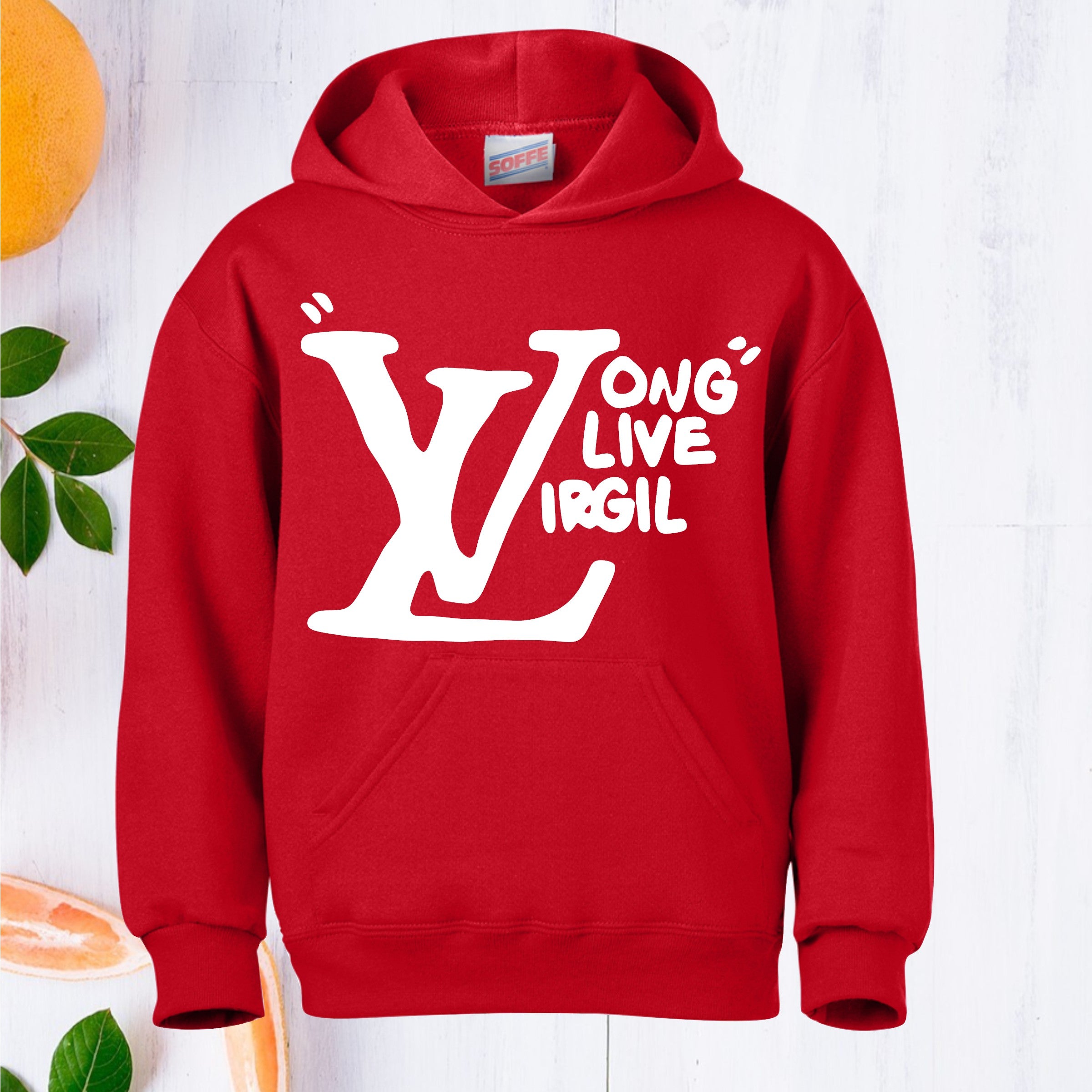 Long Live Virgil Hoodie. UNISEX